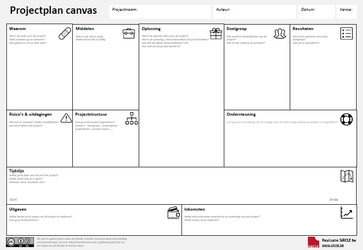 business project canvas